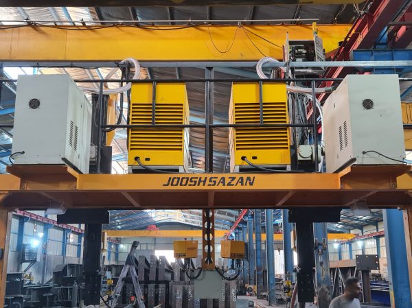 دستگاه جوش نیم دروازه ای یا تک F (1F)